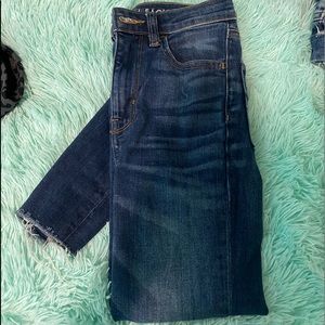 American Eagle Super Hi-Rise jeggings